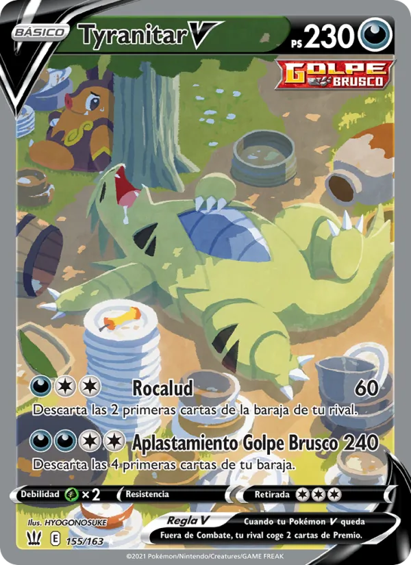 Tyranitar V (Estilos de Combate #155/163)