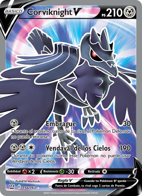 Corviknight V (Estilos de Combate #156/163)