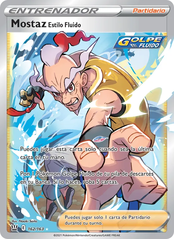 Mostaz Estilo Fluido (Estilos de Combate #162/163)