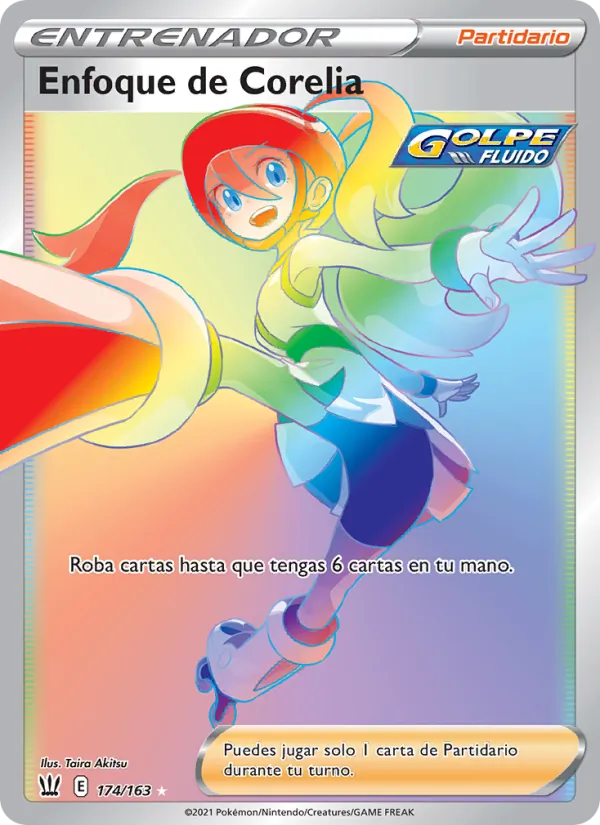 Enfoque de Corelia (Estilos de Combate #174/163)
