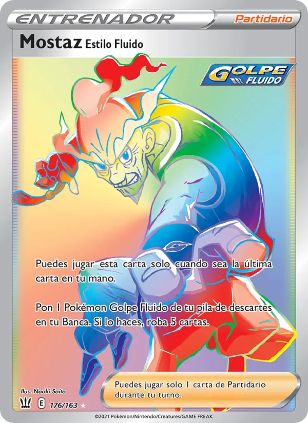 Mostaz Estilo Fluido (Battle Styles #176/163)