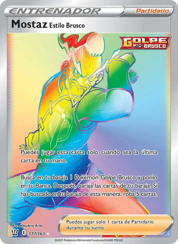 Mostaz Estilo Brusco (Battle Styles #177/163)