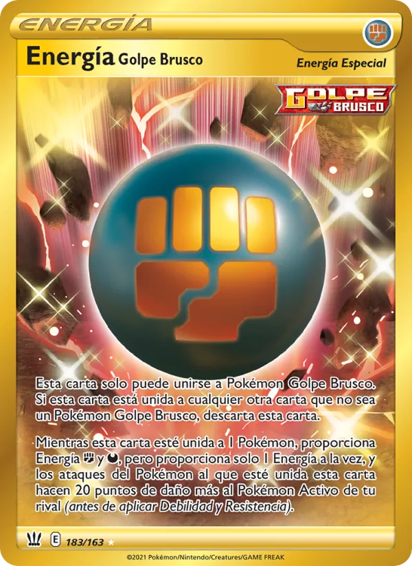 Energía Golpe Brusco (Battle Styles #183/163)