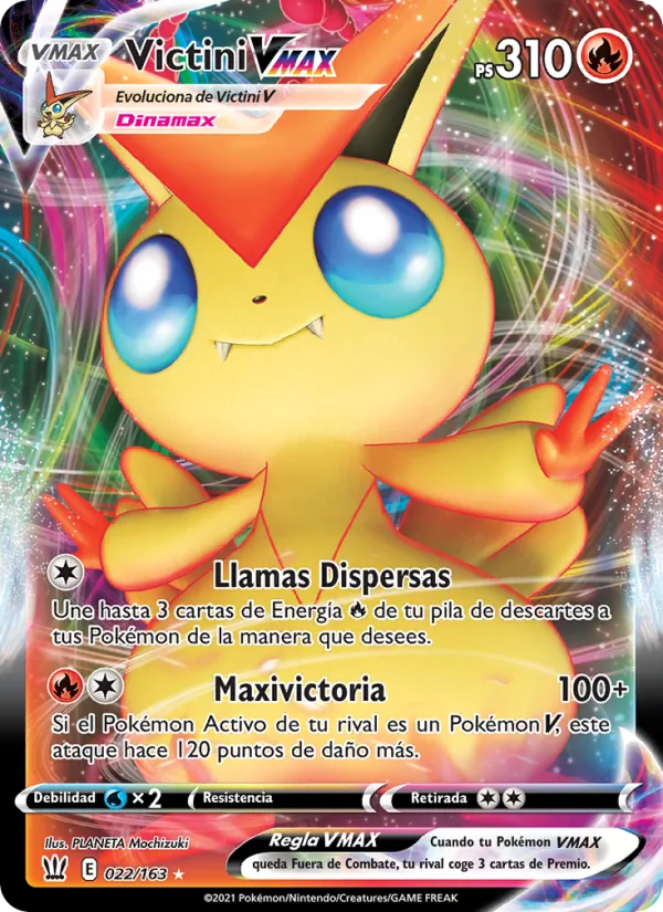 Victini VMAX (Estilos de Combate #22/163)