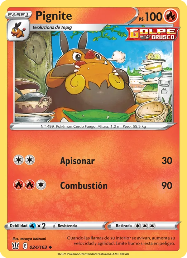 Pignite (Estilos de Combate #24/163)
