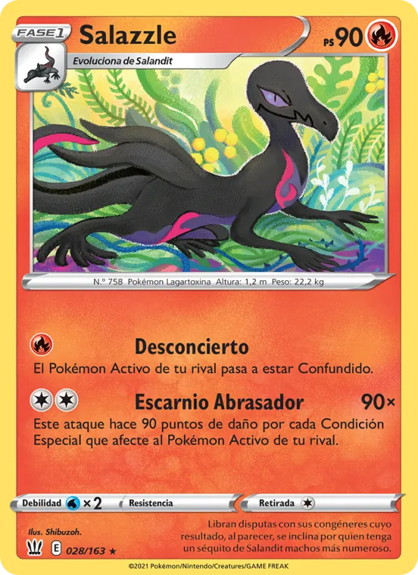 Salazzle (Estilos de Combate #28/163)
