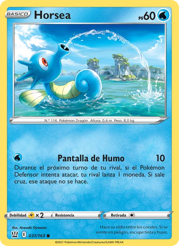 Horsea (Estilos de Combate #31/163)
