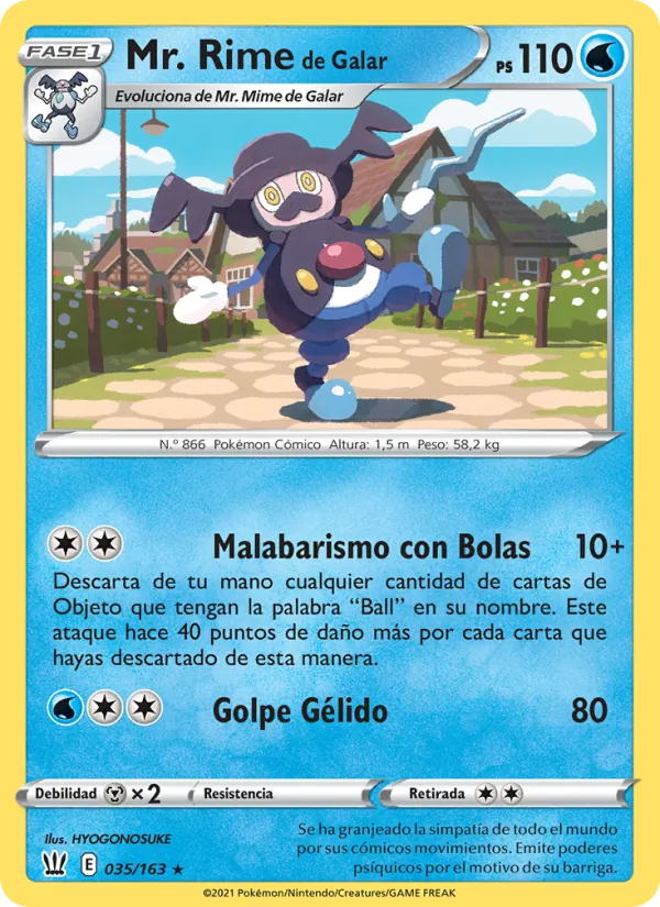Mr. Rime de Galar (Estilos de Combate #35/163)