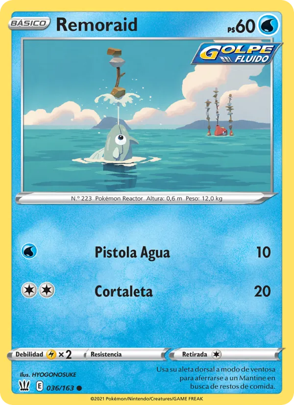 Remoraid (Estilos de Combate #36/163)