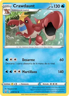 Crawdaunt (Estilos de Combate #39/163)