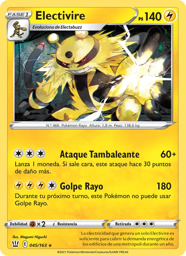 Electivire (Estilos de Combate #45/163)
