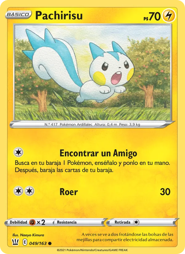 Pachirisu (Battle Styles #49/163)