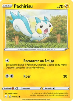 Pachirisu (Estilos de Combate #49/163)