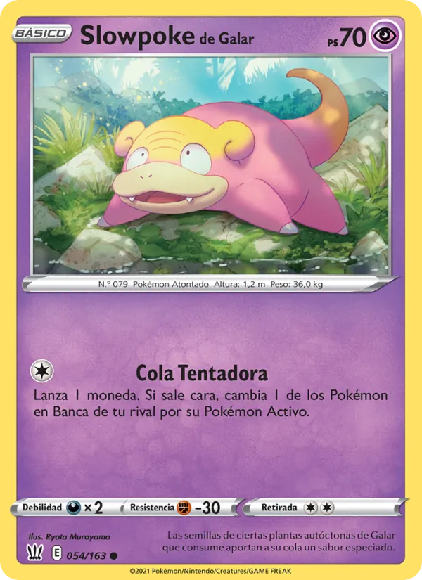 Slowpoke de Galar (Estilos de Combate #54/163)