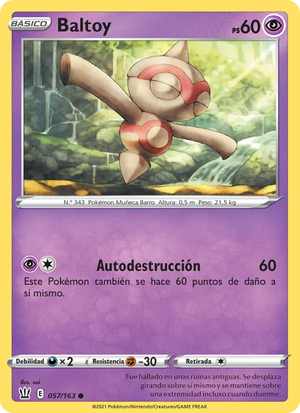 Baltoy (Battle Styles #57/163)