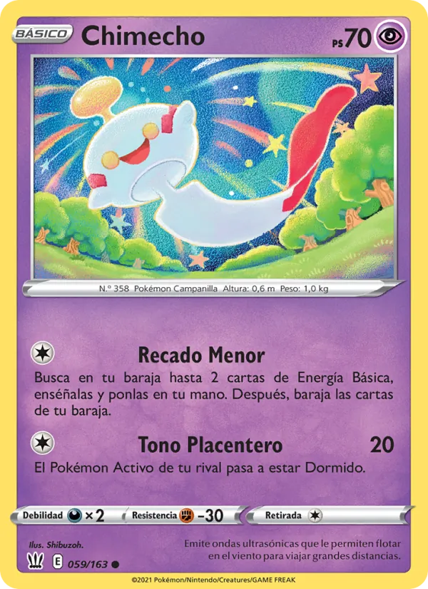 Chimecho (Battle Styles #59/163)