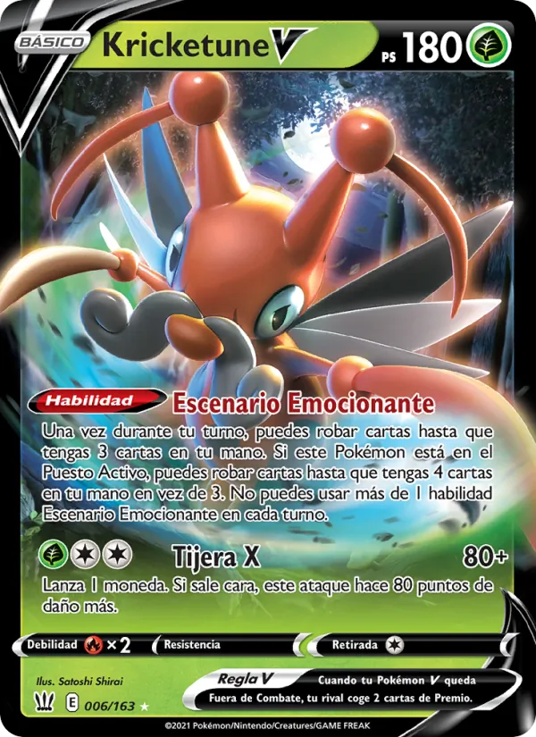 Kricketune V (Estilos de Combate #6/163)