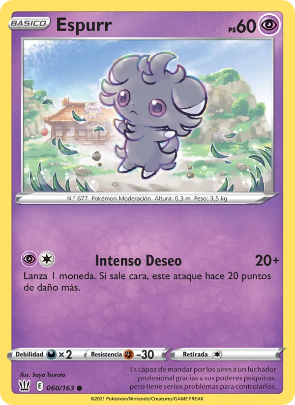 Espurr (Battle Styles #60/163)
