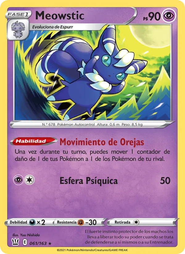 Meowstic (Estilos de Combate #61/163)