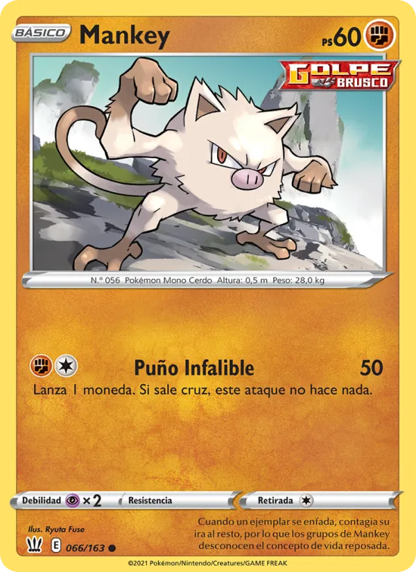Mankey (Battle Styles #66/163)