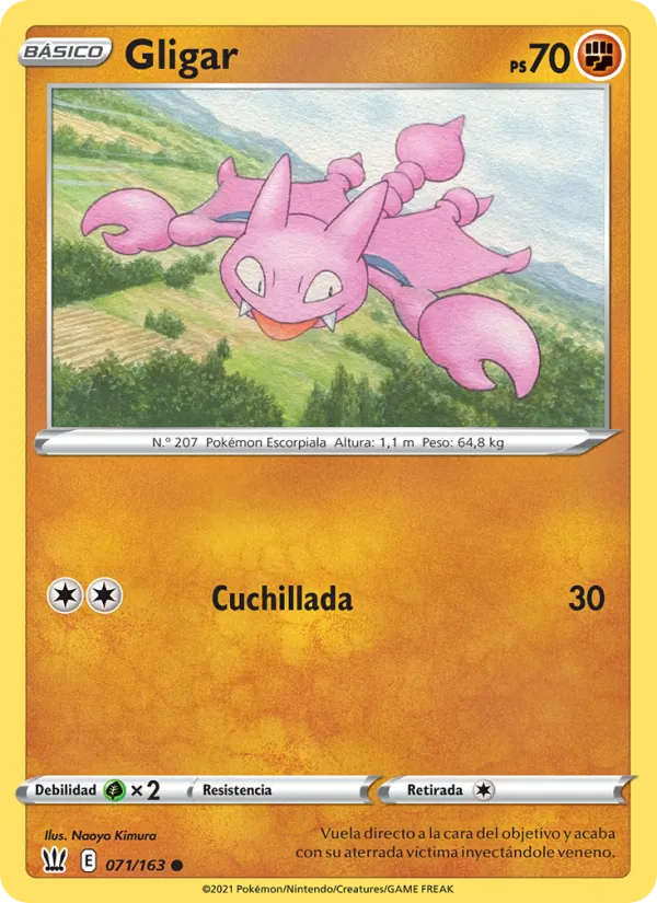 Gligar (Battle Styles #71/163)