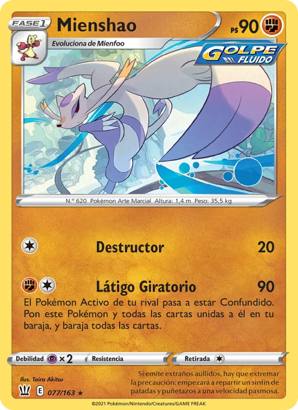 Mienshao (Estilos de Combate #77/163)