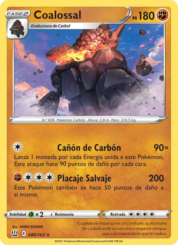 Coalossal (Estilos de Combate #80/163)