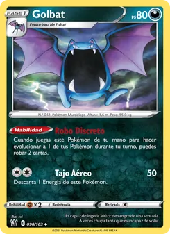 Golbat (Estilos de Combate #90/163)