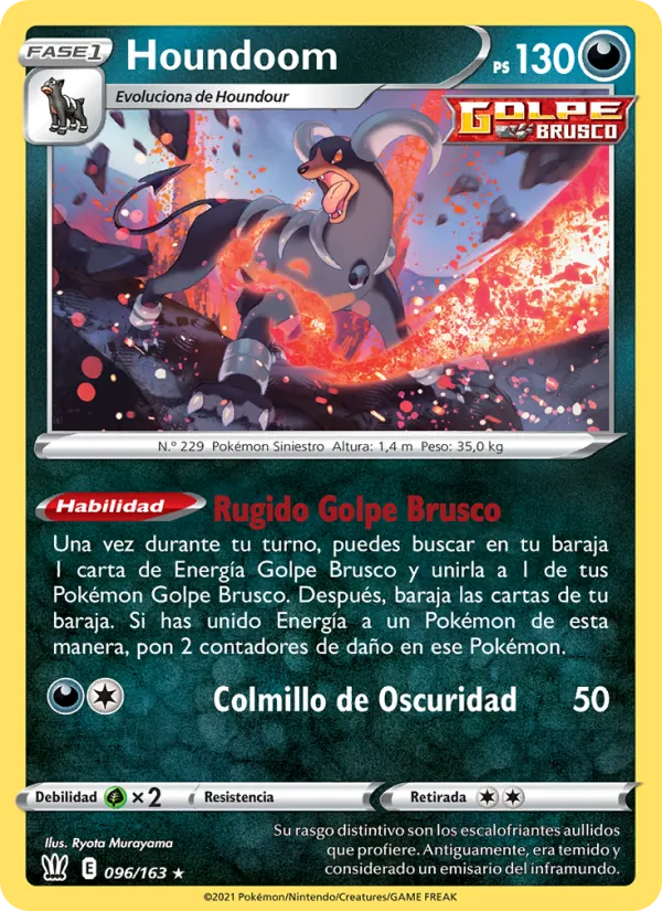 Houndoom (Estilos de Combate #96/163)