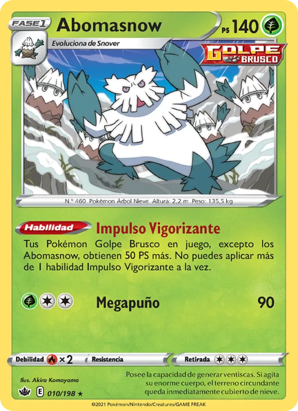 Abomasnow (Reinado Escalofriante #10/198)