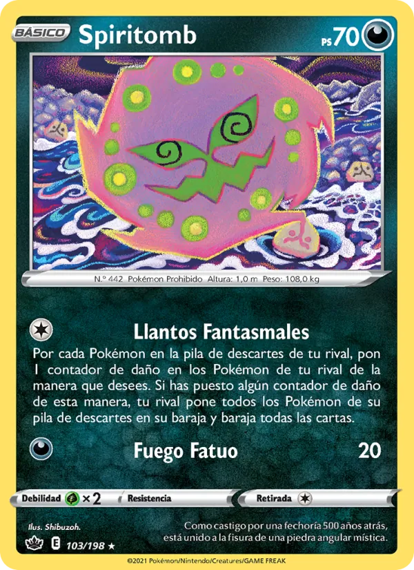 Spiritomb (Chilling Reign #103/198)