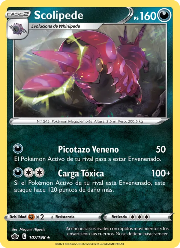 Scolipede (Reinado Escalofriante #107/198)
