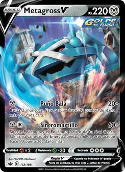 Metagross V (Reinado Escalofriante #112/198)