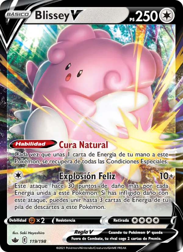 Blissey V (Chilling Reign #119/198)