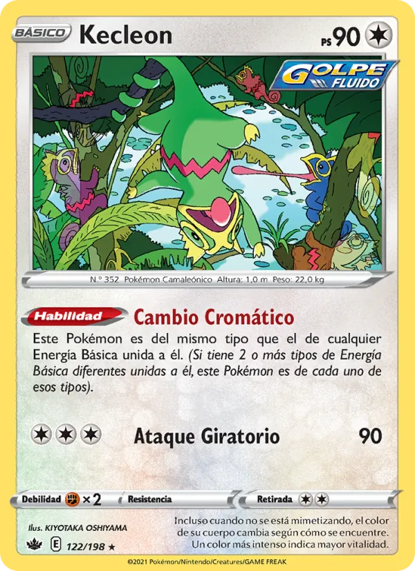 Kecleon (Chilling Reign #122/198)