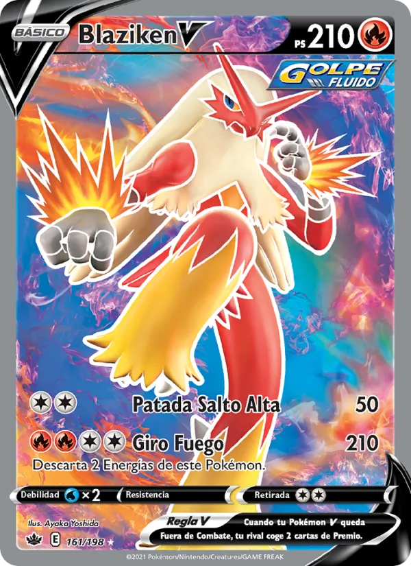Blaziken V (Reinado Escalofriante #161/198)