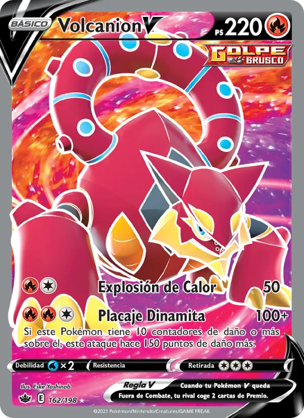 Volcanion V (Chilling Reign #162/198)