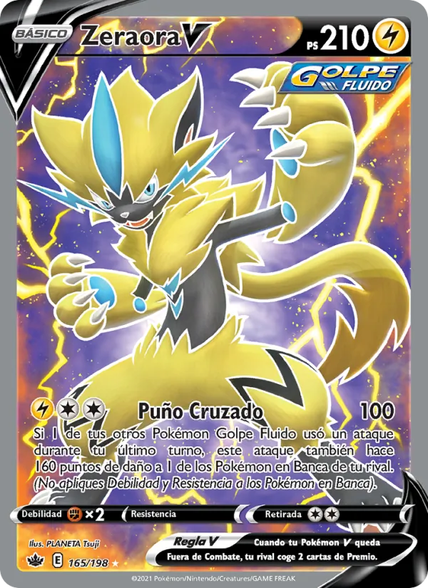 Zeraora V (Reinado Escalofriante #165/198)