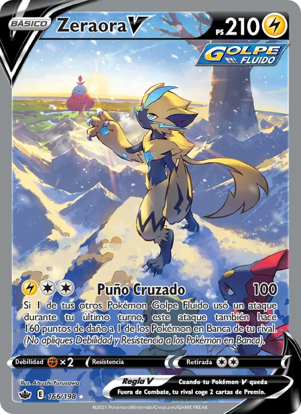 Zeraora V (Reinado Escalofriante #166/198)