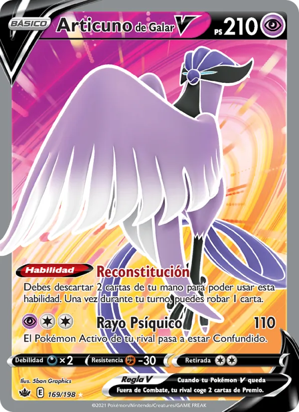 Articuno de Galar V (Reinado Escalofriante #169/198)