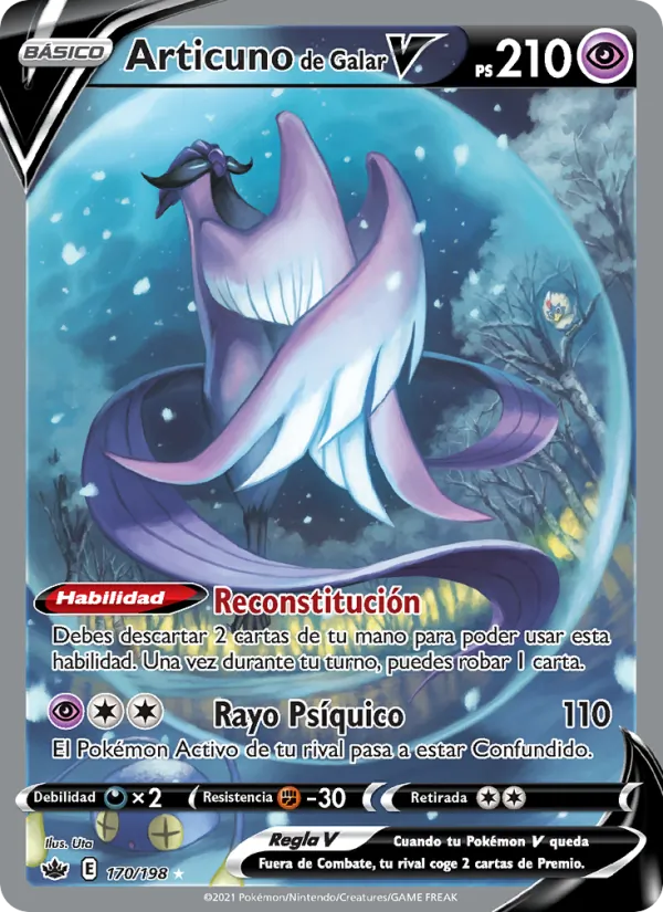 Articuno de Galar V (Reinado Escalofriante #170/198)
