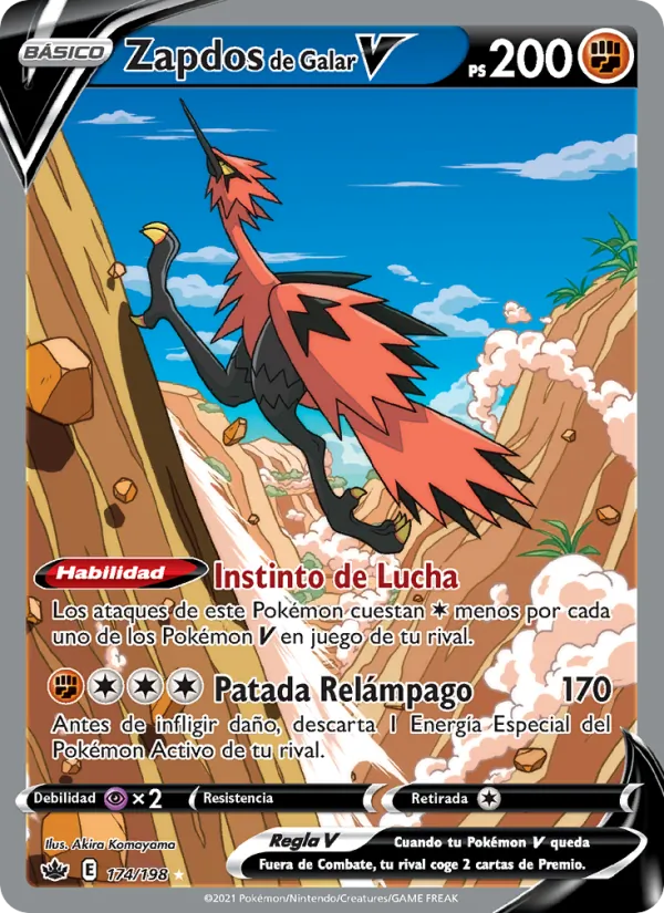 Zapdos de Galar V (Reinado Escalofriante #174/198)