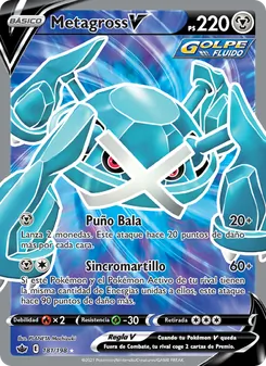 Metagross V (Reinado Escalofriante #181/198)