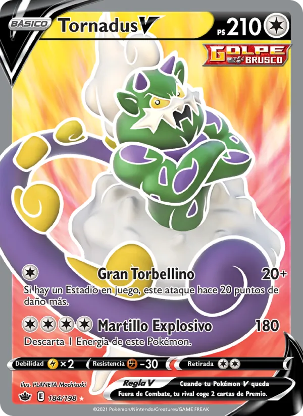 Tornadus V (Chilling Reign #184/198)