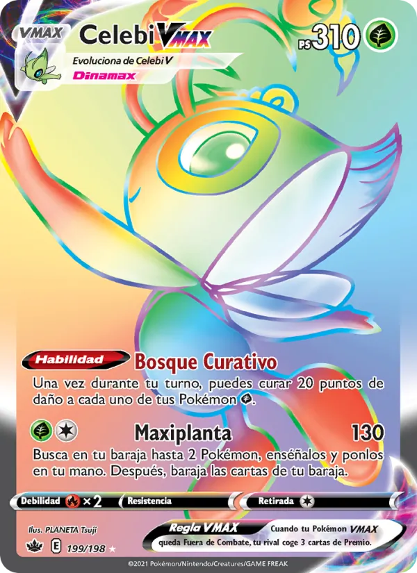 Celebi VMAX (Reinado Escalofriante #199/198)