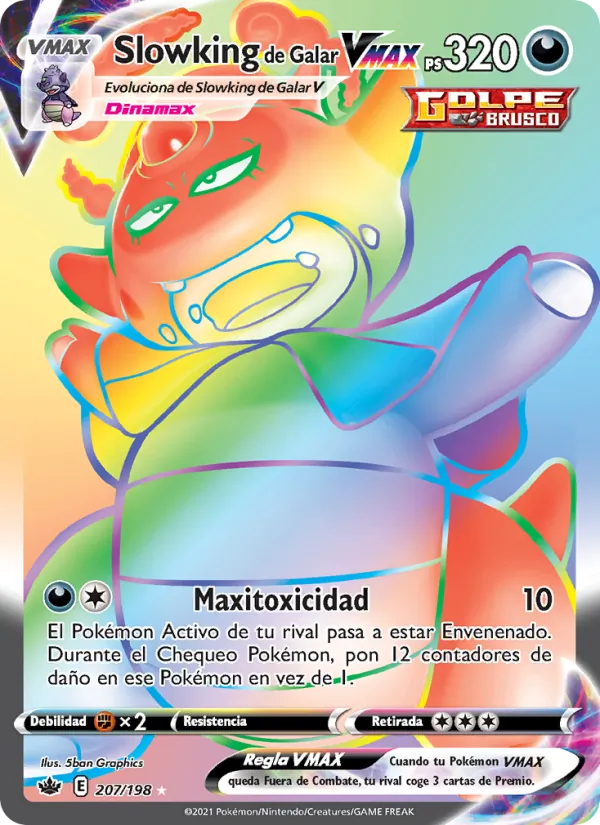 Slowking de Galar VMAX (Reinado Escalofriante #207/198)