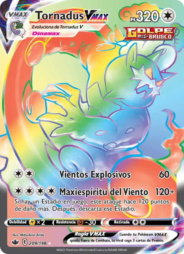 Tornadus VMAX (Reinado Escalofriante #209/198)