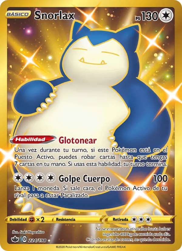 Snorlax (Reinado Escalofriante #224/198)