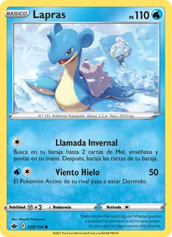 Lapras (Reinado Escalofriante #29/198)
