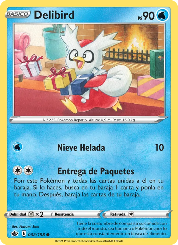 Delibird (Reinado Escalofriante #32/198)
